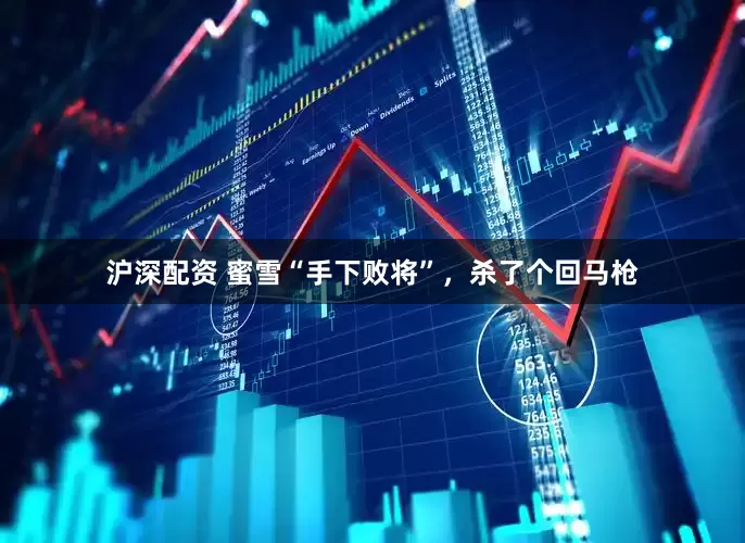 沪深配资 蜜雪“手下败将”，杀了个回马枪